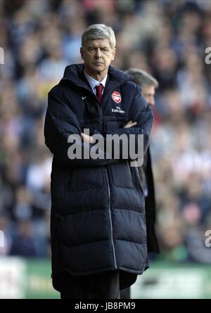 Arsène Wenger West Bromwich Albion V ARSENAL THE HAWTHORNS West Bromwich Inghilterra 19 Marzo 2011 Foto Stock