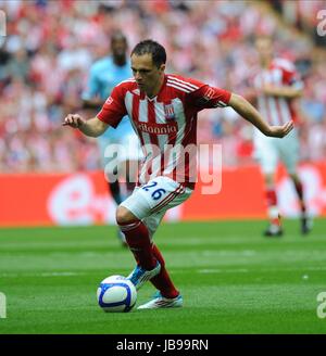 MATTHEW ETHERINGTON Stoke City FC stadio di Wembley a Londra Inghilterra 14 Maggio 2011 Foto Stock