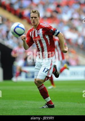 RYAN SHAWCROSS Stoke City FC stadio di Wembley a Londra Inghilterra 14 Maggio 2011 Foto Stock