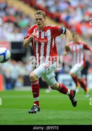 RYAN SHAWCROSS Stoke City FC stadio di Wembley a Londra Inghilterra 14 Maggio 2011 Foto Stock