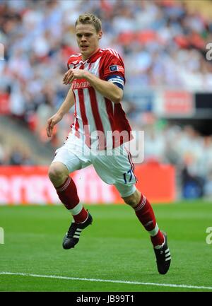 RYAN SHAWCROSS Stoke City FC stadio di Wembley a Londra Inghilterra 14 Maggio 2011 Foto Stock