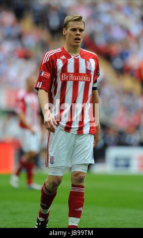 RYAN SHAWCROSS Stoke City FC stadio di Wembley a Londra Inghilterra 14 Maggio 2011 Foto Stock