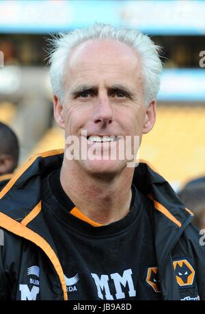 MICK MCCARTHY WOLVERHAMPTON WANDERERS MANAGER Wolverhampton Wanderers gestire MOLINEUX WOLVERHAMPTON INGHILTERRA 22 Maggio 2011 Foto Stock