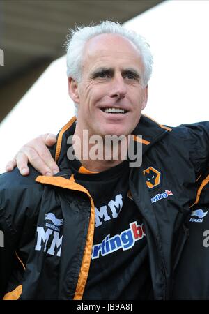 MICK MCCARTHY WOLVERHAMPTON WANDERERS MANAGER Wolverhampton Wanderers gestire MOLINEUX WOLVERHAMPTON INGHILTERRA 22 Maggio 2011 Foto Stock