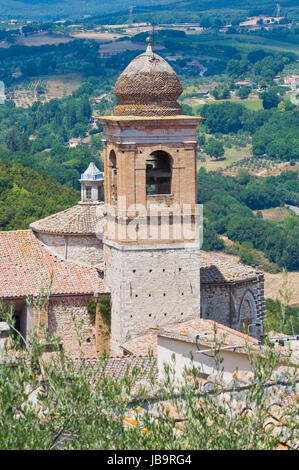 Chiesa di Sant'Agostino. Amelia. Umbria. L'Italia. Foto Stock