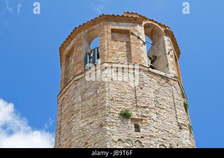 Torre Civica. Amelia. Umbria. L'Italia. Foto Stock