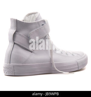 Converse Chuck Taylor All Star Brea Hi Bianco Pelle scarpe donna - 549582C Foto Stock