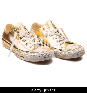 Scarpe converse cheap oro