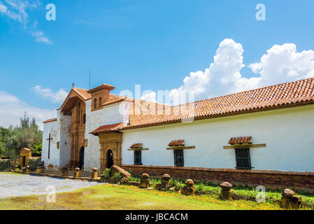 Esterno della Santa Ecce Homo monastero vicino a Villa de Leyva in Boyaca, Colombia Foto Stock