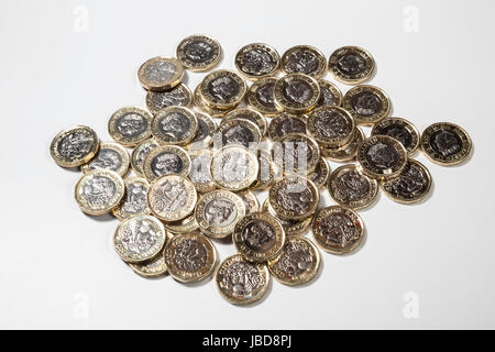 Nuovo REGNO UNITO British Pound monete 2016 Foto Stock