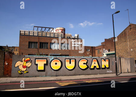 Graffiti a Islington Londra Foto Stock
