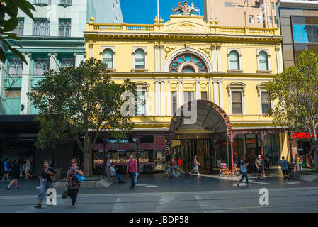 Il Royal Arcade, Bourke Street Mall, Melbourne VIC 3000 Australia. Foto Stock