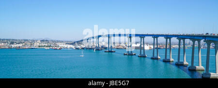 San Diego Coronado Bay Bridge - SAN DIEGO - California Foto Stock