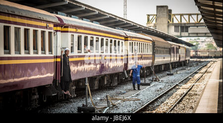 Hua lamphong stazione ferroviaria Foto Stock