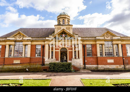 Dartford biblioteca pubblica, Central Park, Market Street, Dartford Kent Foto Stock