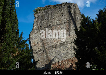 Rovine del Castello di Bridgenorth. Bridgenorth. Shroposhire. Regno Unito Foto Stock