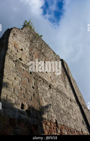 Rovine del Castello di Bridgenorth. Bridgenorth. Shroposhire. Regno Unito Foto Stock