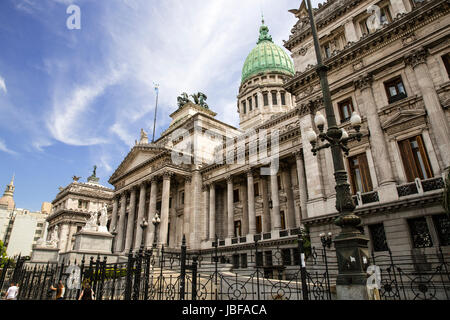 Congreso Nacional a Buenos Aires, Argentina Foto Stock