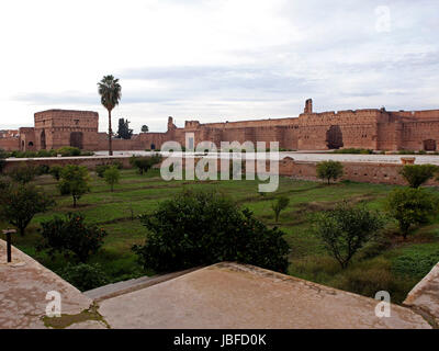 Palazzo Bahia in Marrakech Foto Stock