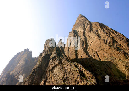 Golden Gate rock in Kara-Dag montagne Foto Stock