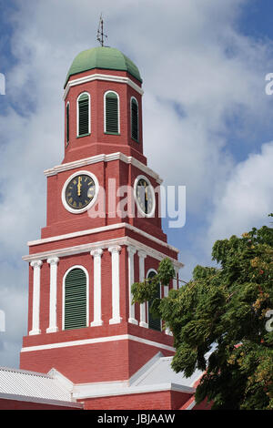 La protezione principale, Barbados Garrison, Bridgetown, Barbados, Caraibi Foto Stock