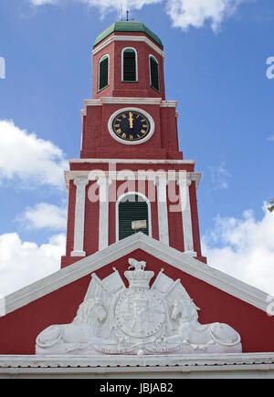 La protezione principale, Barbados Garrison, Bridgetown, Barbados, Caraibi Foto Stock