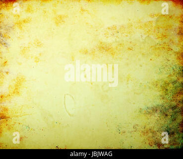 Vuoto cartolina vintage pronto per il testo. Foto Stock