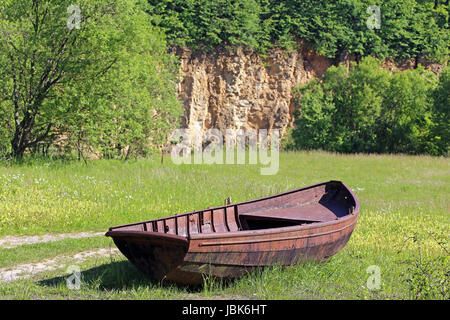 Nella cava kallenberg a eschelbronn Foto Stock