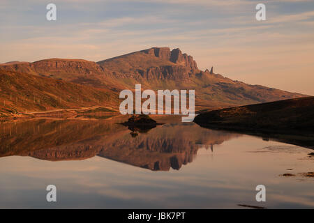 Alba sul Storr, Isola di Skye Foto Stock