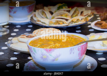 Iftar partito nel santo Ramadan Foto Stock