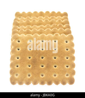 Panificio - Biscuit puzzle / Sweet Food - Panificio isolato su bianco Foto Stock