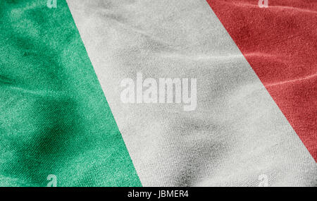 Flagge von Italien Foto Stock