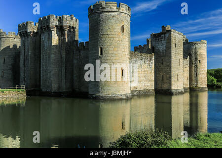 Il castello di Bodium,East Sussex, Regno Unito Foto Stock