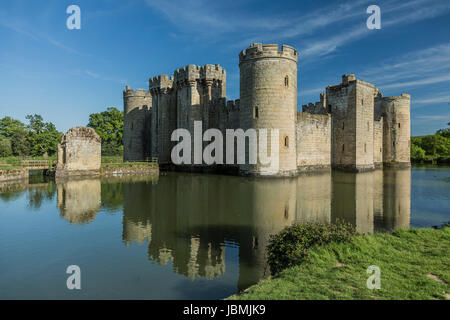 Il castello di Bodium,East Sussex, Regno Unito Foto Stock