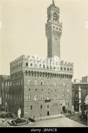 "Dove i fantasmi a piedi : la tormenta di noti personaggi della storia e della letteratura" (1898) Foto Stock