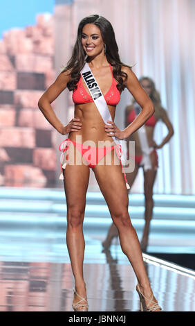 Il 2017 Miss USA concorrenza preliminare al Mandalay Bay Event Center dotato di: Miss Alaska Alyssa Londra Dove: Las Vegas, Nevada, Stati Uniti quando: 05 maggio 2017 Credit: Judy Eddy/WENN.com Foto Stock