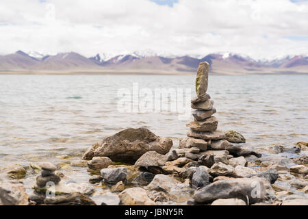 Un bellissimo oggetto paesaggio con un bellissimo sfondo Foto Stock