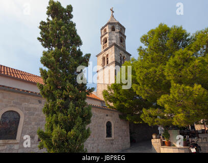 St Roch cimitero di Cavtat, Croazia Foto Stock