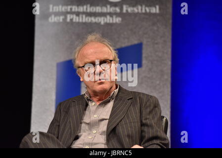 Colonia, Germania. 11 Giugno, 2017. Scrittore austriaco Michael Koehlmeier al quinto annuale phil.colonia festival filosofia a Colonia, Germania, 11 giugno 2017. Foto: Horst Galuschka/dpa/Horst Galuschka dpa/Alamy Live News Foto Stock