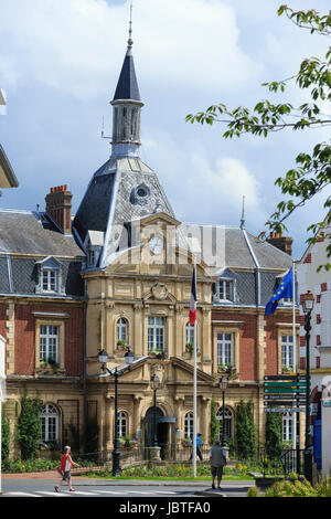 Francia, Calvados (14), a Cabourg, la mairie // Francia, Calvados, Cabourg, il Municipio Foto Stock