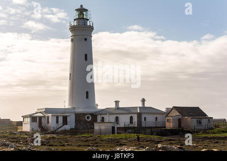 Faro di Capo San Francesco, Sud Africa Garden Route Foto Stock