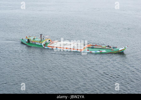 Le persone sulla barca . Foto Stock