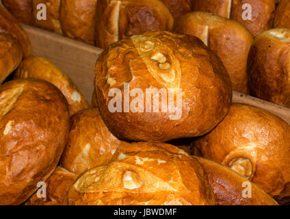 Caucaso tradizionale pane in Armenia. Foto Stock