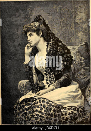 'Character schizzi di romanticismo, fiction e il dramma" (1892) Foto Stock