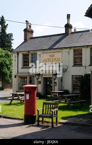 Il dispositivo di ancoraggio. Aspley Guise, Bedfordshire Foto Stock