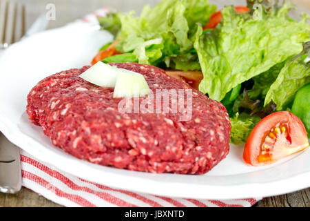 Materie burger Foto Stock