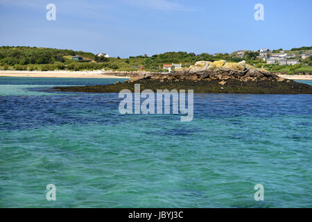 Bryher, Isole Scilly. Foto Stock