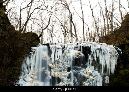 Foto da hayden falls (griggs nature preserve) a Columbus, OH, Stati Uniti d'America Foto Stock