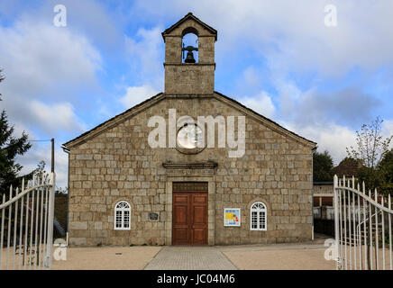 Francia, Haute-Loire (43), Le Chambon sur Lignon, le Temple protestante // Francia, Haute Loire, Le Chambon sur Lignon, Tempio Protestante Foto Stock