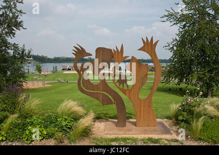 ZUELPICH, deutschland - JULI 27: Landesgartenschau Zuelpich 2014. Foto Stock